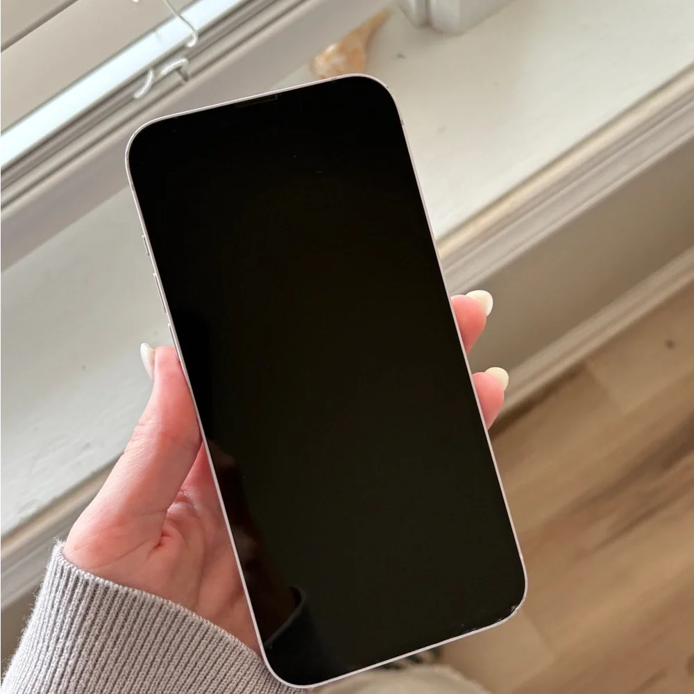 Apple Smartphone in Lavender Hue
